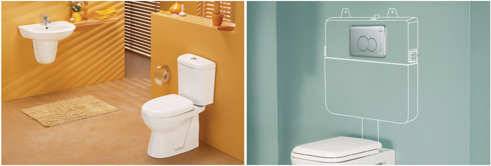 toilet flushing system